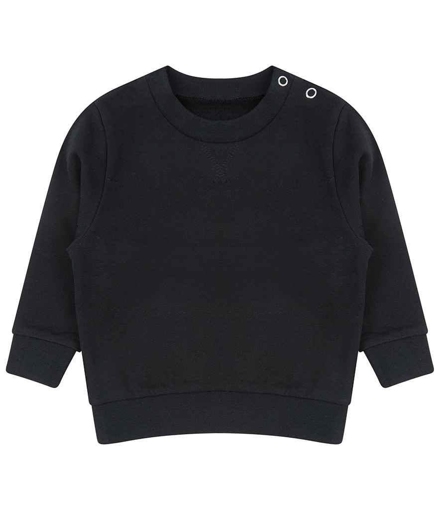 Larkwood Kids Sustainable Sweatshirt | Black
