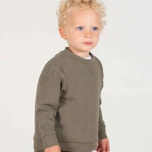 Larkwood Kids Sustainable Sweatshirt | Khaki