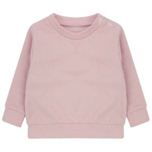 Larkwood Kids Sustainable Sweatshirt | Soft Pink