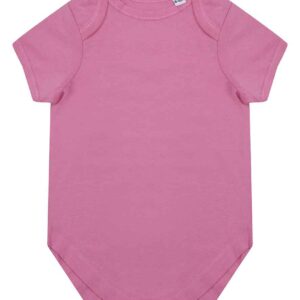 Larkwood Organic Baby Bodysuit | Bright Pink