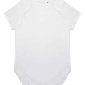 Larkwood Organic Baby Bodysuit | White