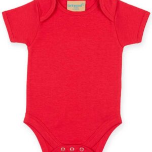 Larkwood Short Sleeve Baby Bodysuit | Red