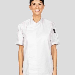 Le Chef Short Sleeve Academy Tunic | White