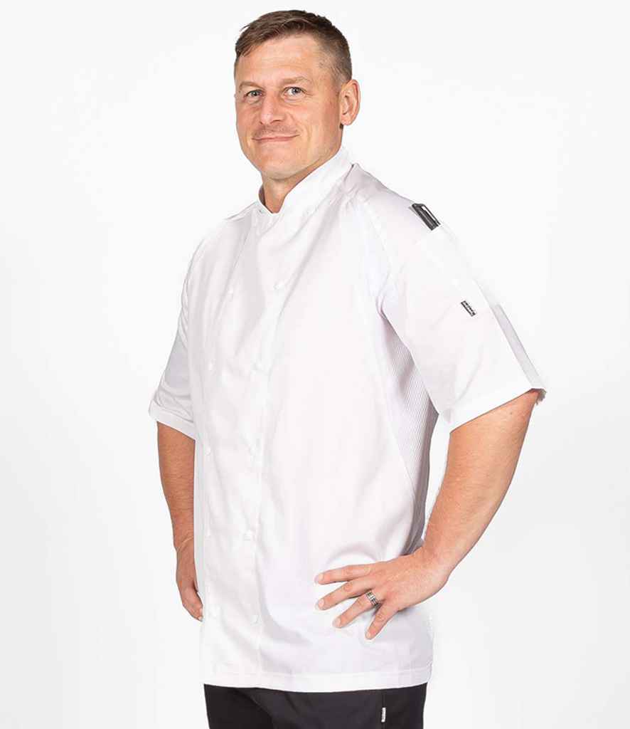 Le Chef Short Sleeve Executive Jacket | White