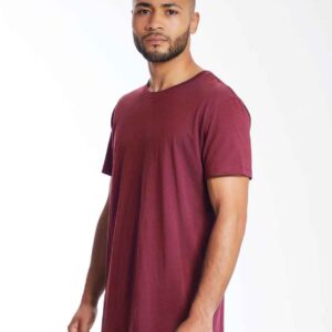 Mantis Essential T-Shirt | Burgundy