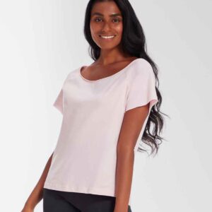 Mantis Ladies Flash Dance T-Shirt | Soft Pink