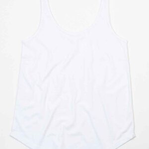 Mantis Ladies Loose Fit Vest | White