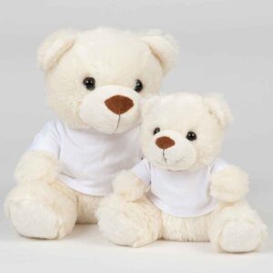 Mumbles Bear in a T-Shirt | Cream