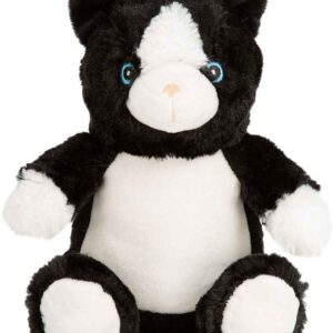 Mumbles Printme Mini Animals | Black/White Cat