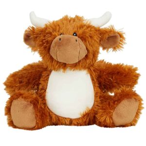Mumbles Printme Mini Animals | Brown Highland Cow