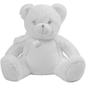 Mumbles Zippie New Baby Bear | White