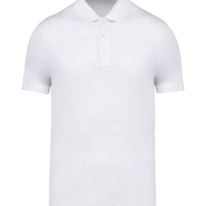 Native Spirit Jersey Polo Shirt | White