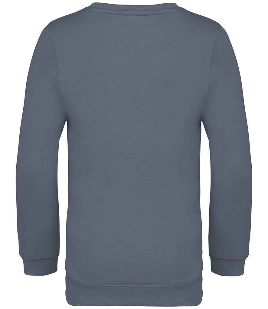 Native Spirit Kids Crew Neck Sweatshirt | Mineral Grey - Image 2