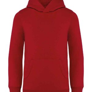 Native Spirit Kids Hooded Sweatshirt | Hibiscus Red