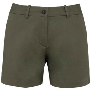 Native Spirit Ladies Chino Shorts | Organic Khaki
