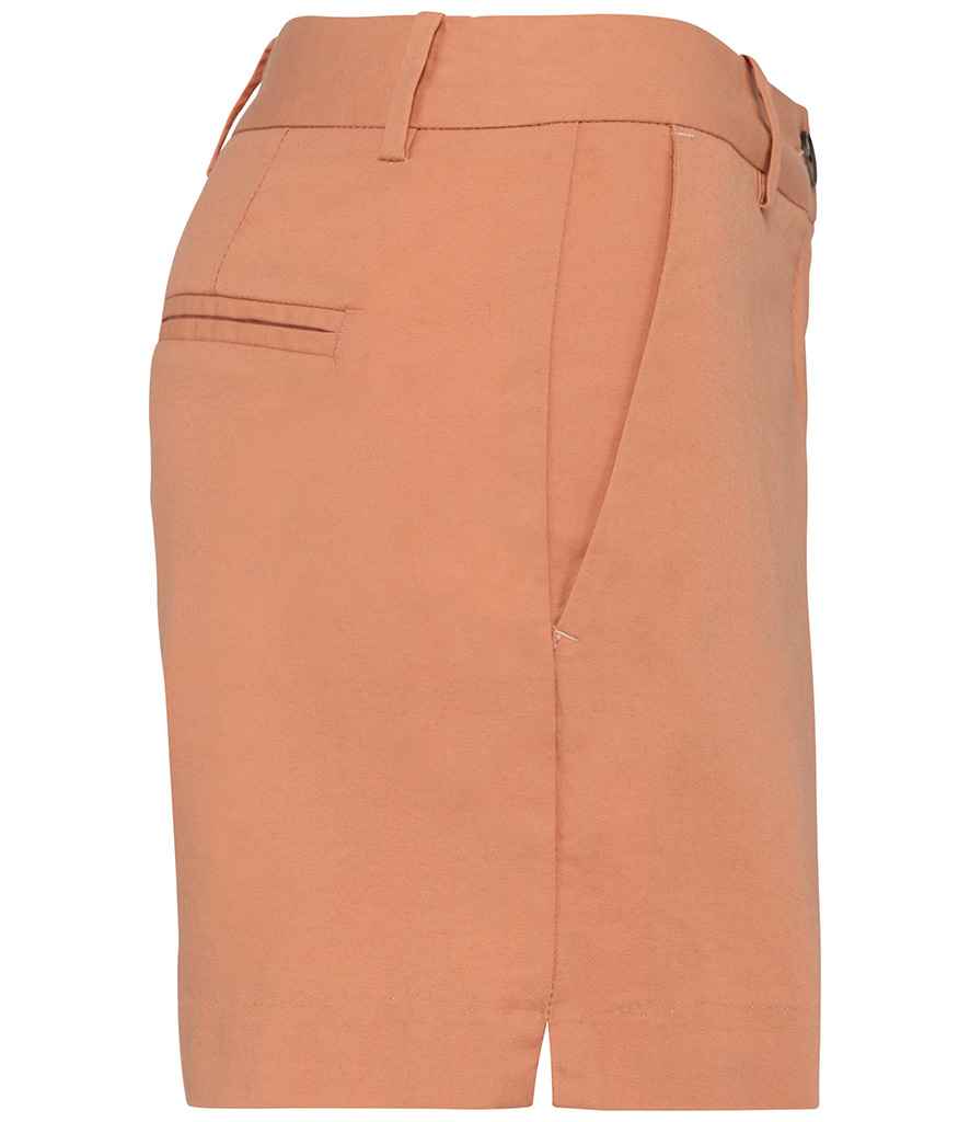 Native Spirit Ladies Chino Shorts | Peach - Image 3