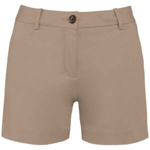 Native Spirit Ladies Chino Shorts | Wet Sand