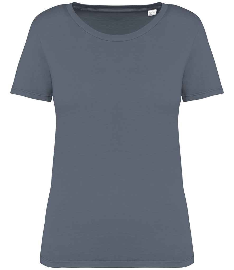 Native Spirit Ladies Faded T-Shirt | Washed Mineral Grey