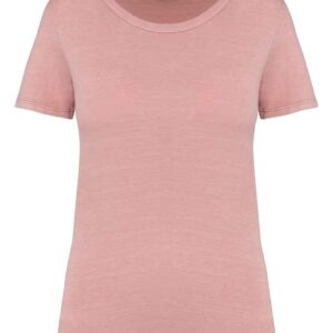 Native Spirit Ladies Faded T-Shirt | Washed Petal Rose