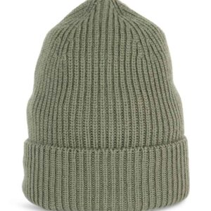 Native Spirit Merino Wool Beanie | Green Tea