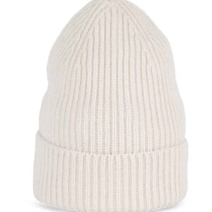 Native Spirit Merino Wool Beanie | Ivory
