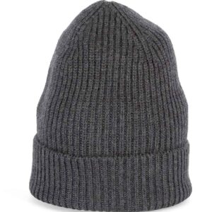 Native Spirit Merino Wool Beanie | Volcano Grey Heather