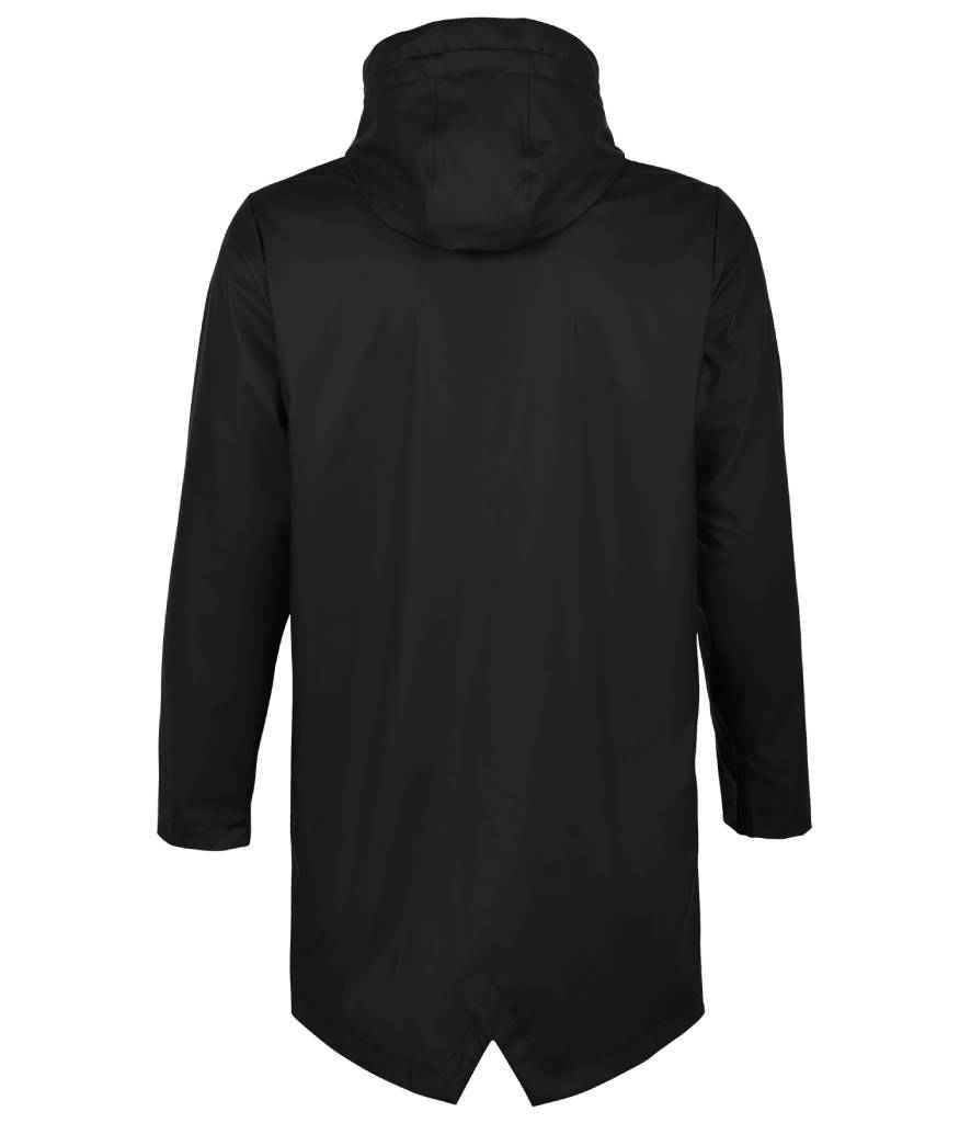 NEOBLU Antoine Wax Parka Jacket | Deep Black - Image 2