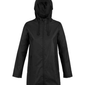 NEOBLU Ladies Antoine Wax Parka Jacket | Deep Black