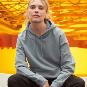NEOBLU Ladies Nicholas French Terry Hoodie | Grey Marl