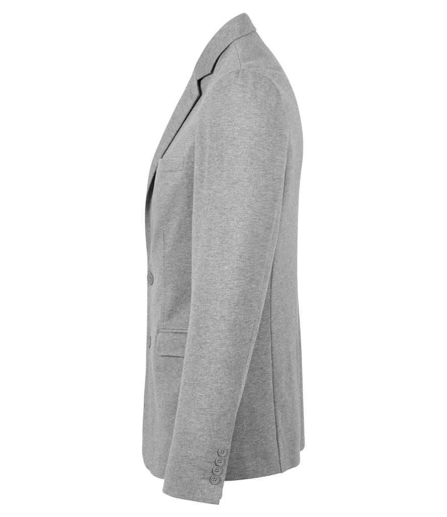 NEOBLU Marcel Piqué Blazer | Grey Marl - Image 3
