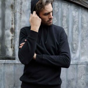 NEOBLU Nicholas French Terry Hoodie | Deep Black
