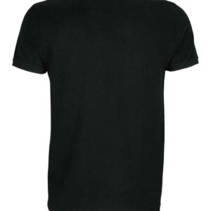 NEOBLU Unisex Loris Organic Piqué T-Shirt | Deep Black