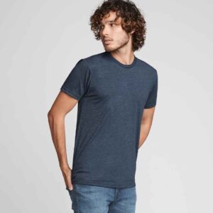 Next Level Apparel Tri-Blend Crew Neck T-Shirt | Indigo