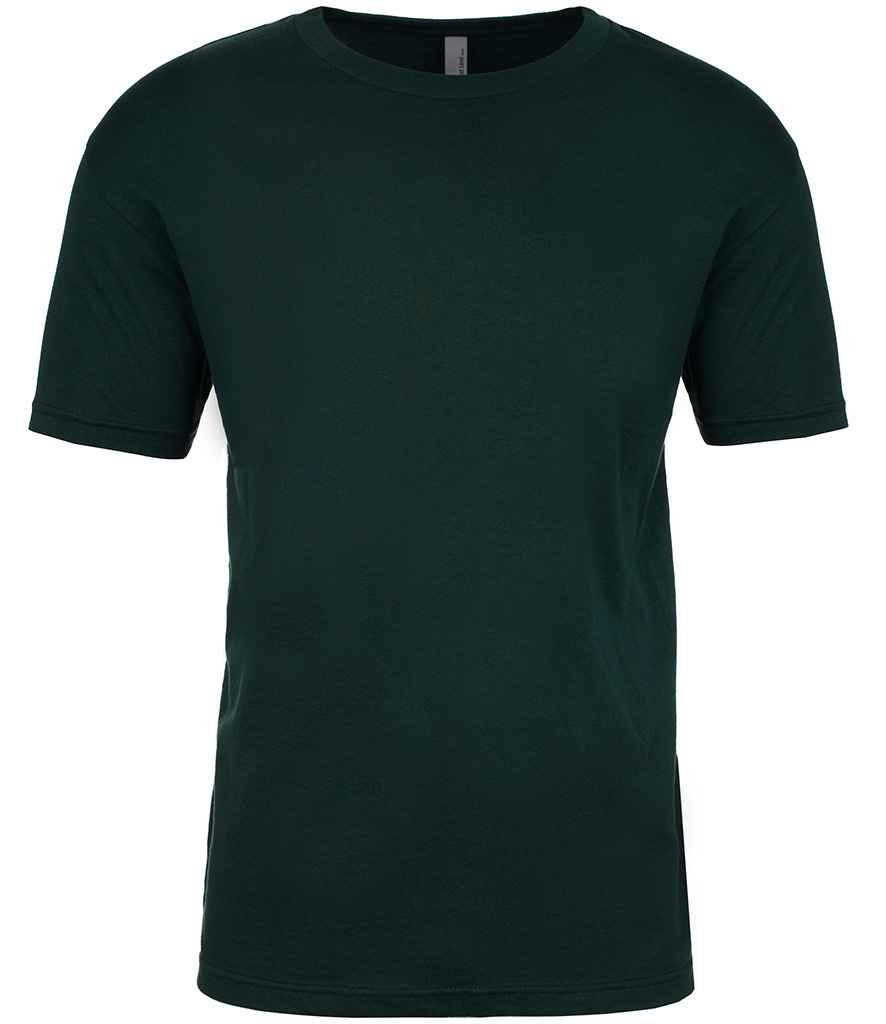 Next Level Apparel Unisex Cotton Crew Neck T-Shirt | Forest Green - Image 2