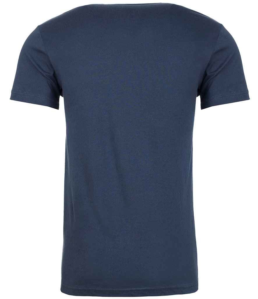 Next Level Apparel Unisex Cotton Crew Neck T-Shirt | Indigo - Image 3