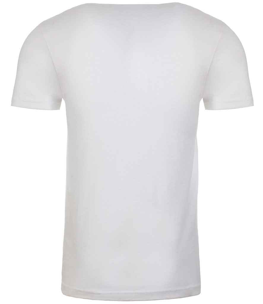 Next Level Apparel Unisex Cotton Crew Neck T-Shirt | White - Image 4