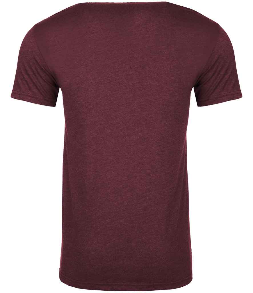 Next Level Apparel Unisex CVC Crew Neck T-Shirt | Heather Maroon - Image 2