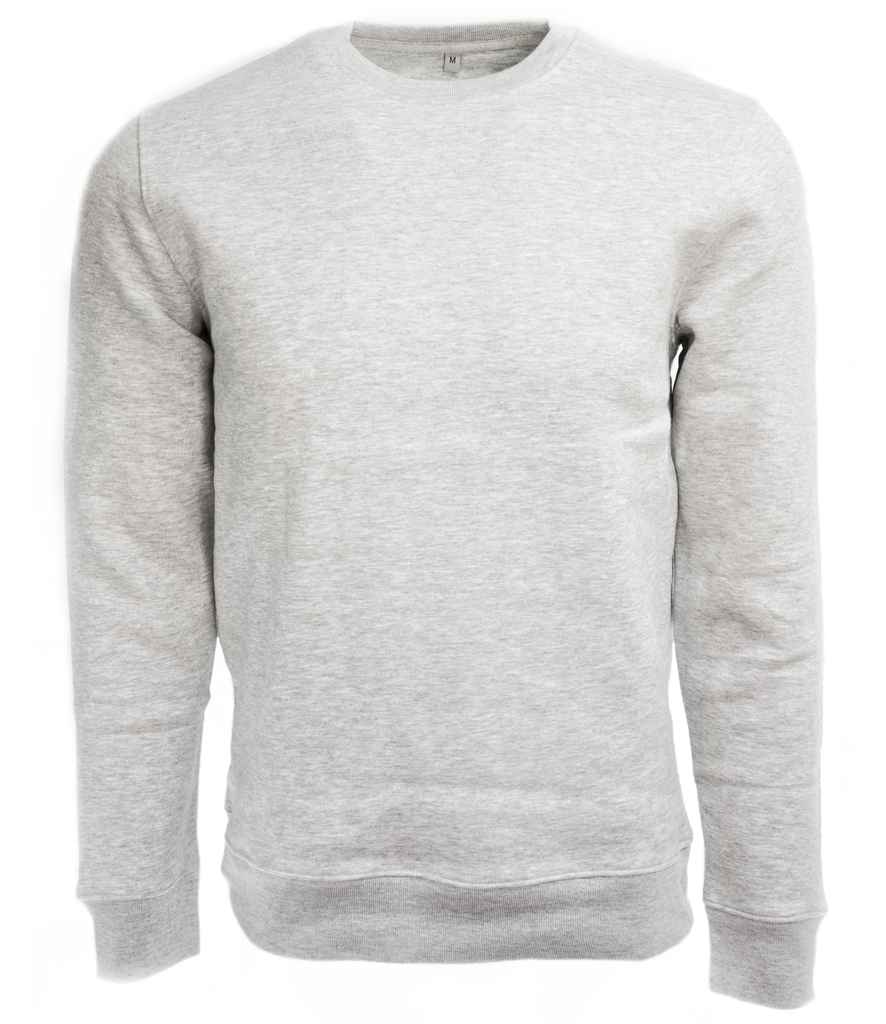 Original FNB Unisex Organic Sweatshirt | Heather Grey - Image 2