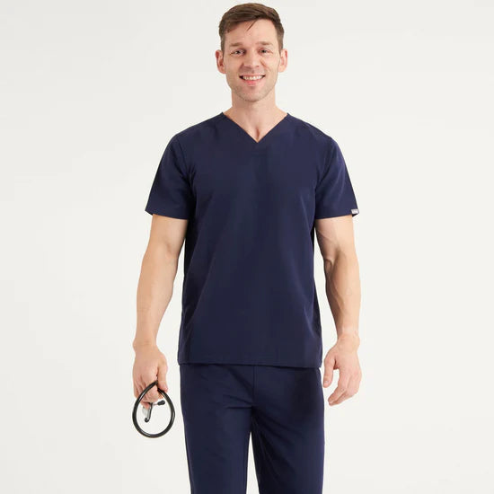 Behrens Oscar Mens Scrub Top - Image 4