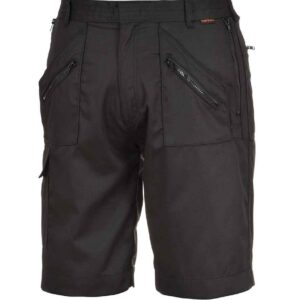 Portwest Action Shorts | Black