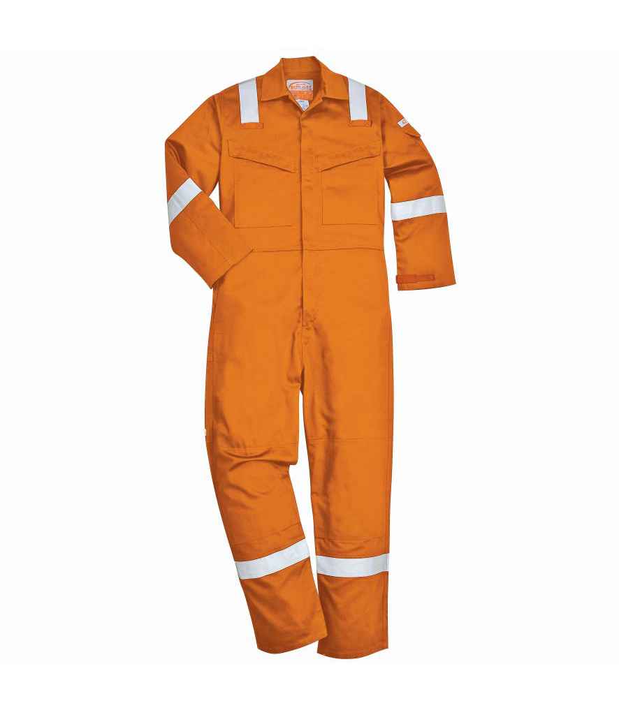 Portwest Bizflame™ Anti-Static Coverall | Orange - Image 2
