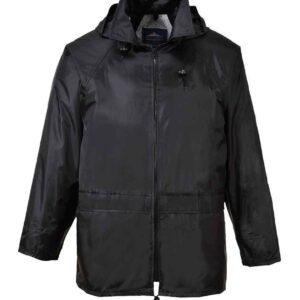 Portwest Classic Rain Jacket | Black