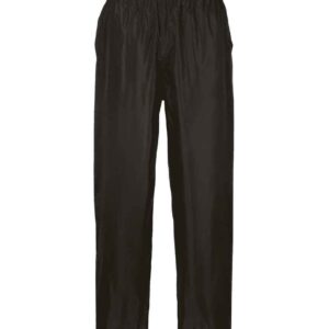 Portwest Classic Rain Trousers | Black