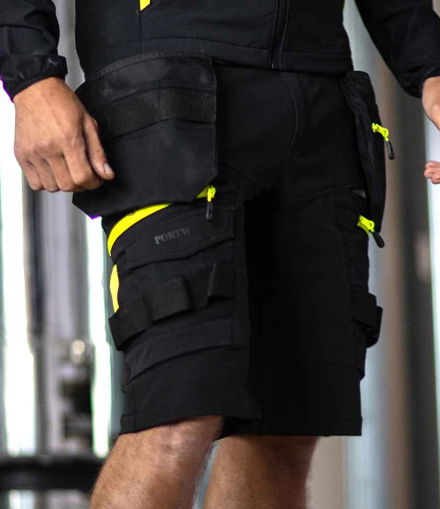 Portwest DX4™ Holster Pocket Shorts | Black