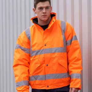 Portwest Hi-Vis GO/RT Bomber Jacket | Orange
