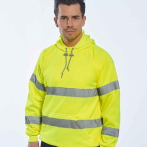Portwest Hi-Vis Hoodie | Yellow