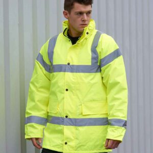 Portwest Hi-Vis Traffic Jacket | Yellow