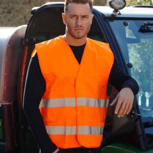 Portwest Hi-Vis Two Band Vest | Orange
