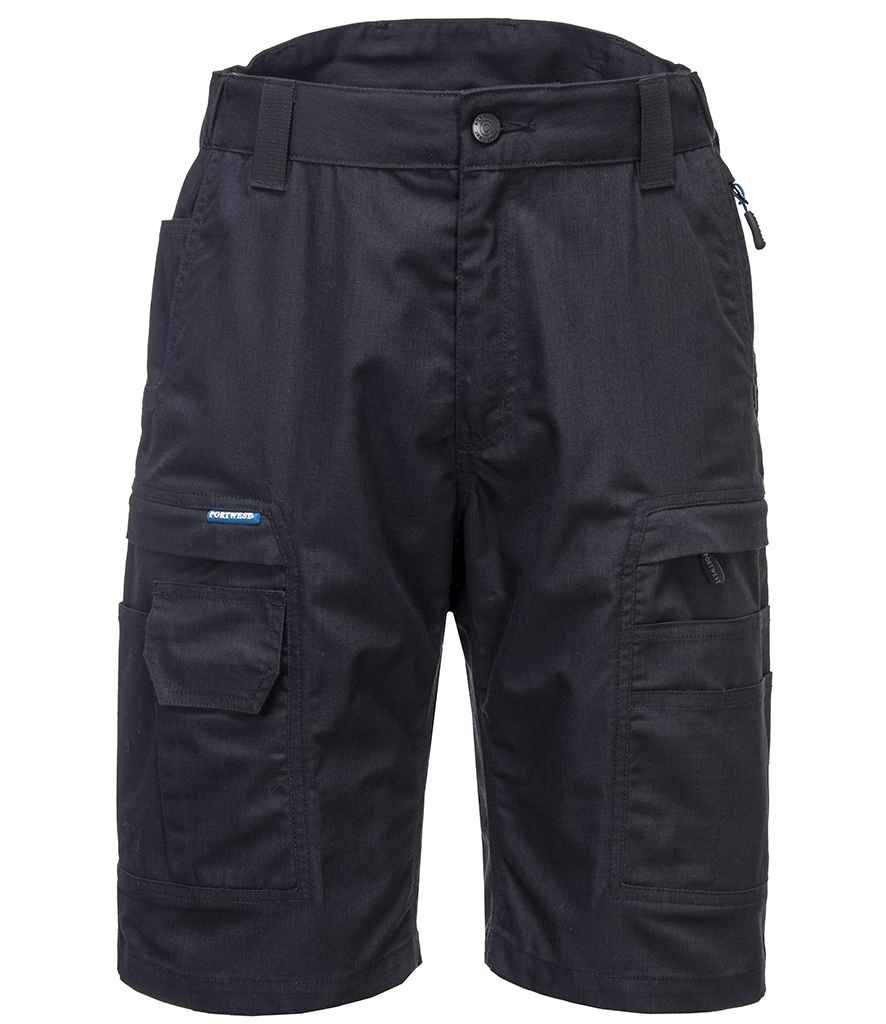 Portwest KX3™ Ripstop Shorts | Black - Image 2