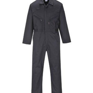 Portwest Liverpool Zip Coverall | Black